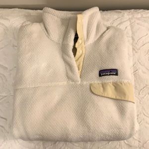 White Patagonia Fleece